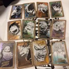 僕のヒーローアカデミア 原画展 箔押しクリアカードコレクション 12種