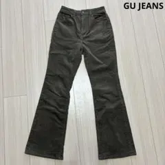 GU JEANS コーデュロイフレアパンツRS
