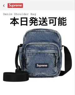 Supreme Denim Shoulder Bag