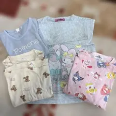 子供用 長袖Tシャツ 4枚セット 110cm 120cm