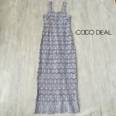 COCO DEAL アイボリー レース キャミワンピース - メルカリ