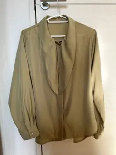 ブラウス　オペークドットクリップ