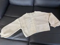 パッチワークセーター