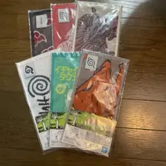 1番くじ　NARUTO　ナルト　Ⅰ賞　ジャガードタオル　6種コンプリートセット①