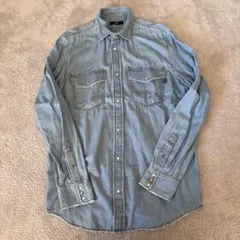 DIESEL ライトブルー デニムシャツ