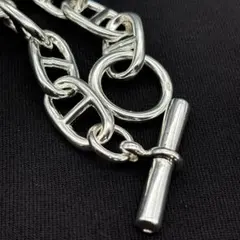 【新品】 シルバー 925 11 シェーヌ ヴィンテージ ブレスレットのサムネイル