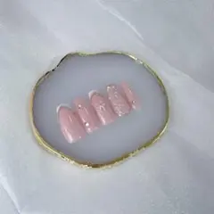 ネイルチップ 量産型 スナ系 ワンホン フレンチガーリー 韓国