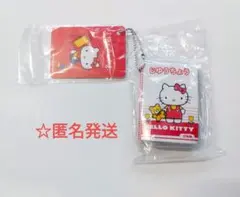 サンリオキャラクターズ　じゆうちょう＆下じきセットチャーム　ハローキティ