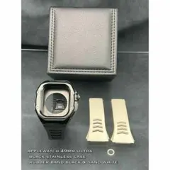 再入荷 49mm ウルトラ ステンレスケース/ラバーバンド