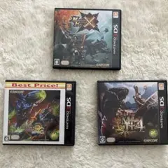 【3DS】モンスターハンターシリーズ 3本セット