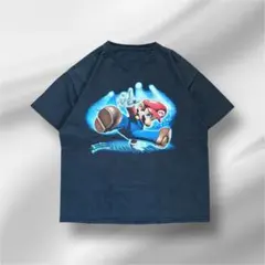 00s Nintendo 2000年代 任天堂 マリオ プリント Tシャツ