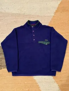 90s 94年製 PATAGONIA シンチラスナップT 雪なしタグ パープル