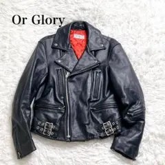 OR GLORY オアグローリー　ゴートスキン　レザージャケット　黒　40サイズ 2025年最新】or glory レザージャケットの人気アイテム - メルカリ