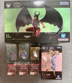 ワンピース　一番くじ　メモリーオブヒロインズ　ロビン　プリン　フィギュア　8点