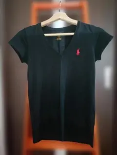 ★Polo Ralph Lauren★ブラックTシャツ／US XS（Mサイズ）のサムネイル