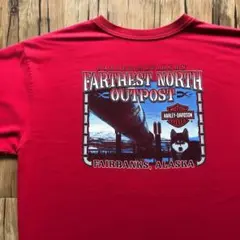 HARLEY-DAVIDSON Tシャツ USA製 00s 古着　ハーレーのサムネイル