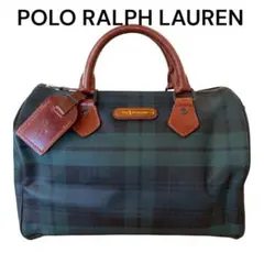 Polo Ralph Lauren チェック柄 ミニボストン