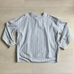 GYMPHLEX ワイドプルオーバーシャツ ストライプ 14のサムネイル
