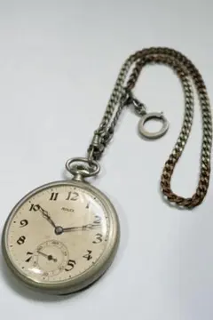 【値下げ6/25まで】ROLEX アンティーク 懐中時計 手巻きのサムネイル