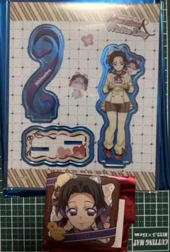 鬼滅の刃 バレンタイン＆ホワイトデー アクスタ缶バッジセット　胡蝶しのぶ