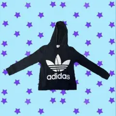 adidas パーカー ブラックのサムネイル
