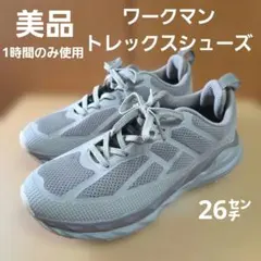 ㉝美品 ワークマン トレックシューズ エンリル メサグレー 26.0cmのサムネイル