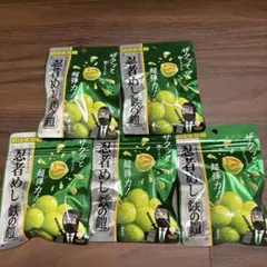 ＵＨＡ味覚糖 忍者めし 鉄の鎧 マスカット味 ４０ｇ×５袋のサムネイル