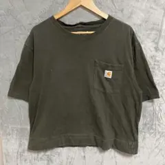 【L623】 Carhartt ショートTシャツ サイズM グリーンのサムネイル