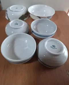 Royal China Japan ·たち吉 陶磁器 小鉢＆中鉢サラダ器 6点のサムネイル