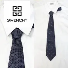 【良品】 GIVENCHY ネクタイ 4Gロゴ柄 ヴィンテージ
