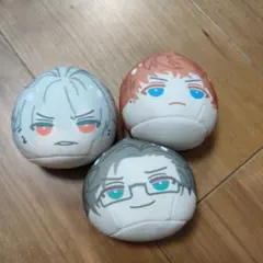 ヒプマイ　MAD TRIGGER CREW　おまんじゅうマスコット　3点セット