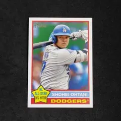 大谷翔平 Topps Heritage 148 トレーディングカード
