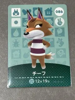 amiibo どうぶつの森 チーフ