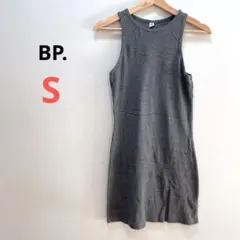 美品⭐️BP. 【S】グレー ノースリーブ ワンピース