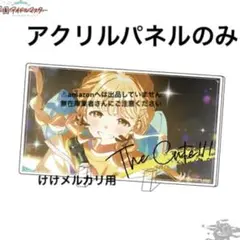 藤田ことね 誕生日記念セット アクリルパネル 単品 限定品 未開封 学マス