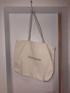 初期 Gramparents ロゴ キャンバストートバッグ