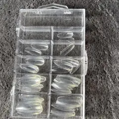 クリア ネイルチップ セット 多サイズ