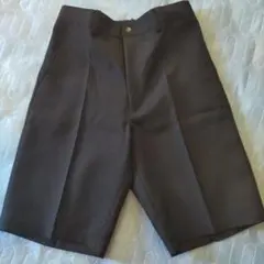 黒 フォーマルショートパンツ