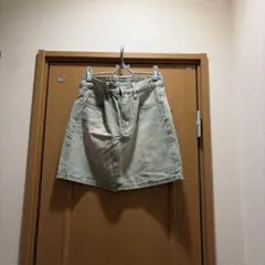 SHEIN デニムミニスカート ライトブルー