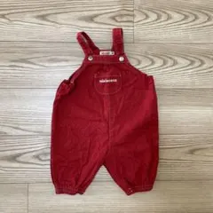 mikihouse 赤いロンパース M80〜90