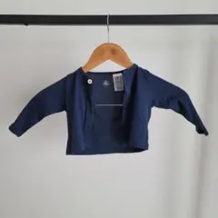 PETIT BATEAU ネイビー カーディガン
