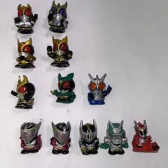中古品 ユタカ 仮面ライダー ちびコレバッグ 12種