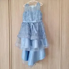 【値下げ要相談】アシンメトリックドレス ライトブルー