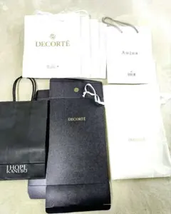 ショップ袋セット 【DECORTÉ 、Aujua 、KANEBO】