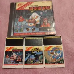 PCエンジン　ナムコ系ソフト3本セット（妖怪道中記他）