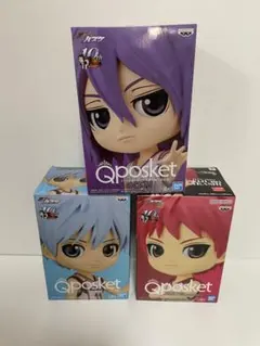 黒子のバスケ　Q posket黒子テツヤ　紫原　敦 赤司征十郎　フィギュア