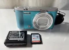 CASIO EXILIM 本体 バッテリー SDカード付