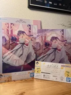 ホロライブ 一番くじ 常闇トワ ビジュアルボード クリアファイル