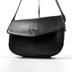 ✨美品✨バーバリー ショルダーバッグ クロスボディ ノバチェック レザー 黒