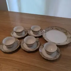 ナルミ　FineChina　カップ＆ソーサー　大皿　食器セットのサムネイル
